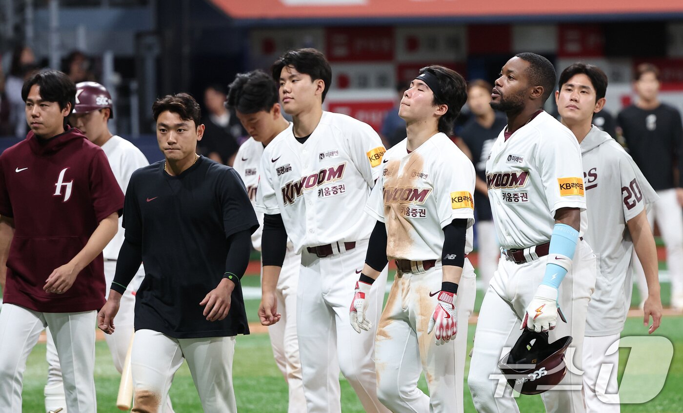 본문 이미지 - 최근 3년 연속 최하위에 머문 키움 히어로즈. /뉴스1 DB ⓒ News1 김성진 기자