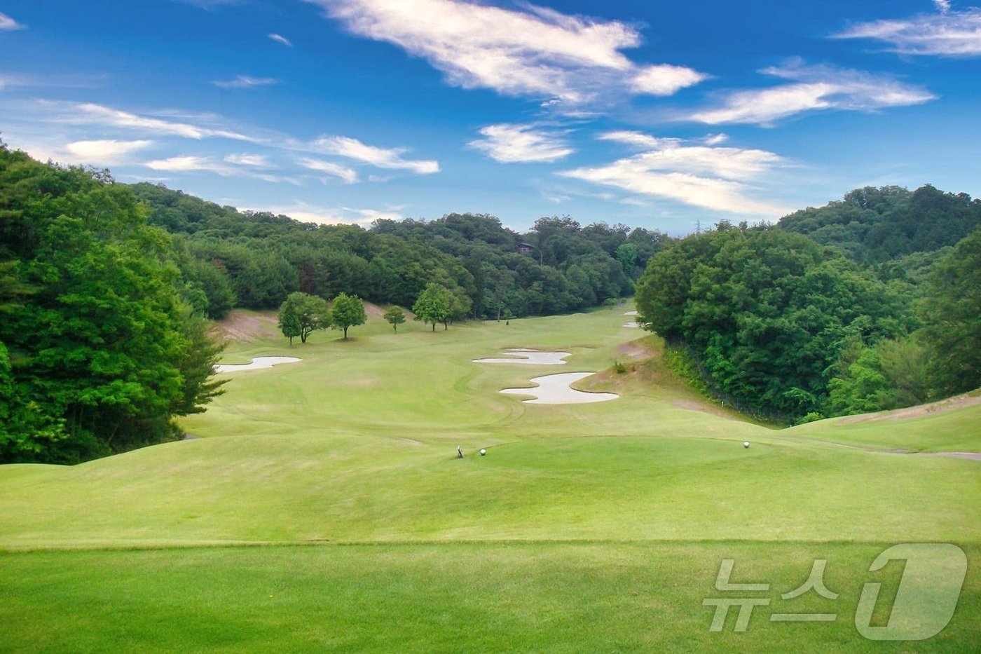 본문 이미지 - 일본 가나자와에 위치한 고마츠 컨트리클럽 전경.(롯데관광개발 제공)