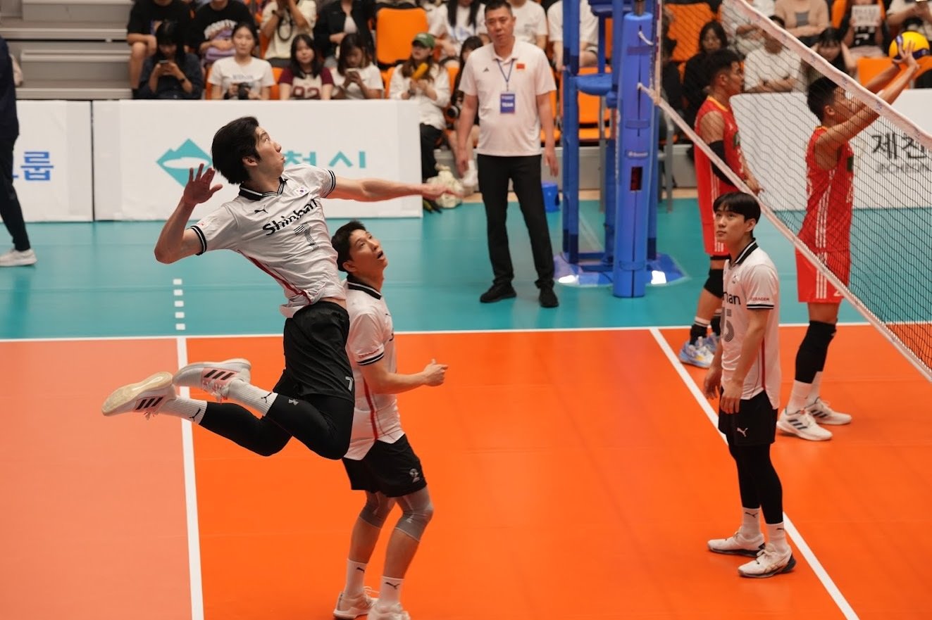 본문 이미지 - 남자 배구대표팀의 에이스 허수봉 (대한배구협회 제공)