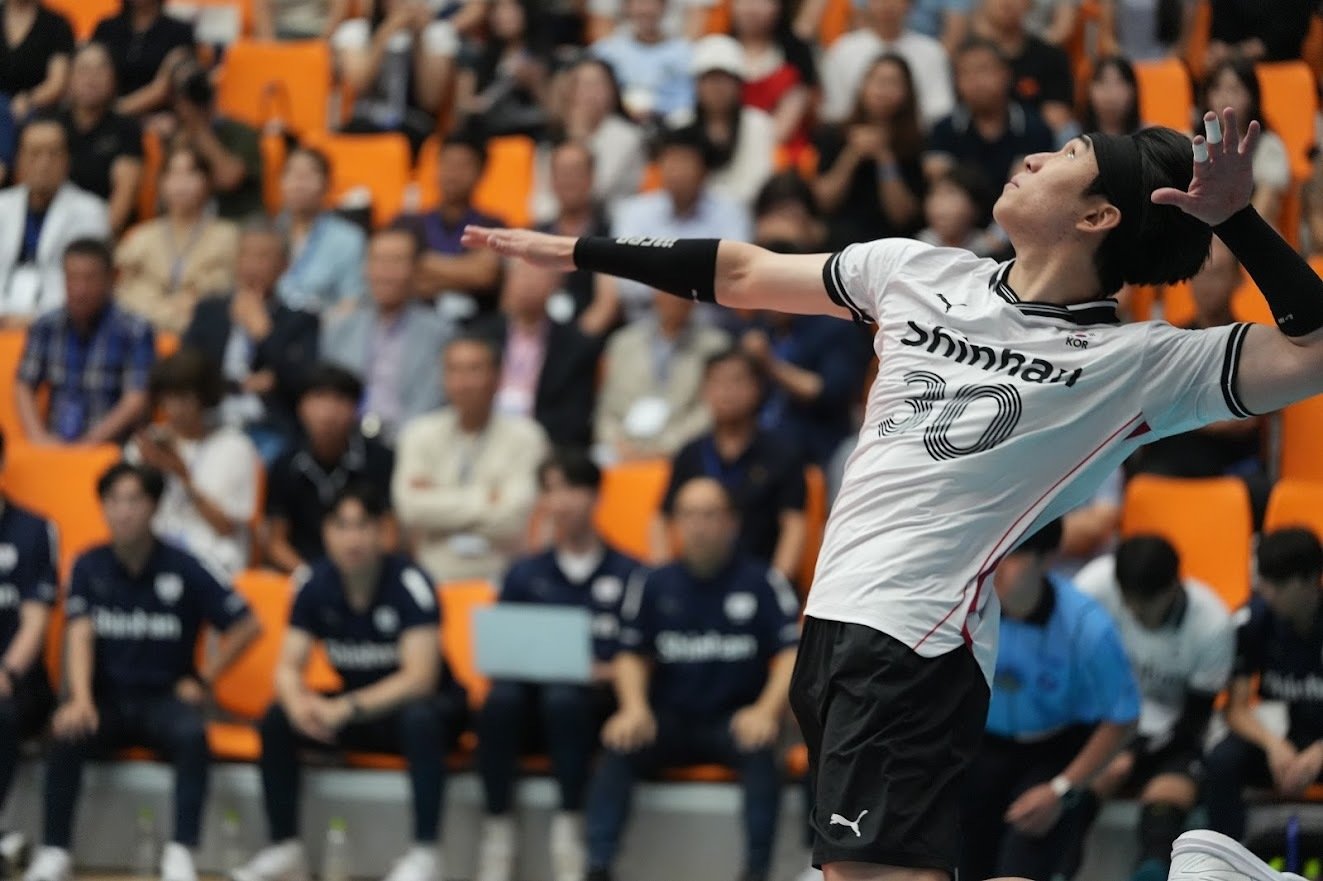 본문 이미지 - 남자 배구대표팀의 신호진 (대한배구협회 제공)