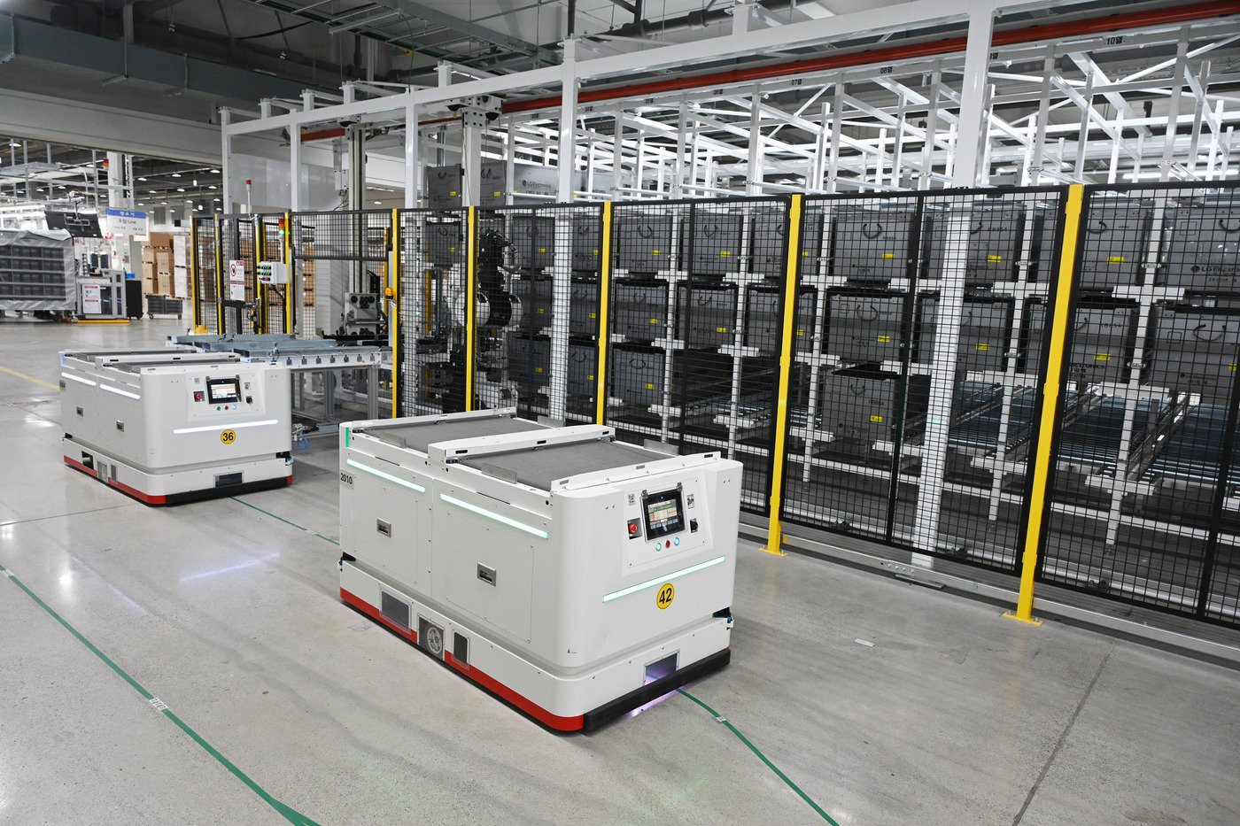 본문 이미지 - 스마트 팩토리(LG전자 제공). ⓒ 뉴스1