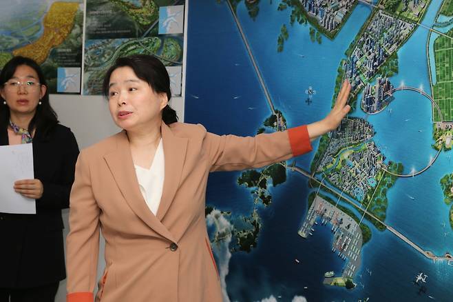 본문 이미지 - 윤순희 새만금개발청 차장.(새만금개발청 제공)