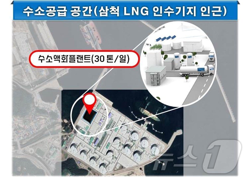 본문 이미지 - 동해·삼척 수소 저장·운송 클러스터 구축사업.&#40;강원도 제공&#41; 2024.7.18/뉴스1