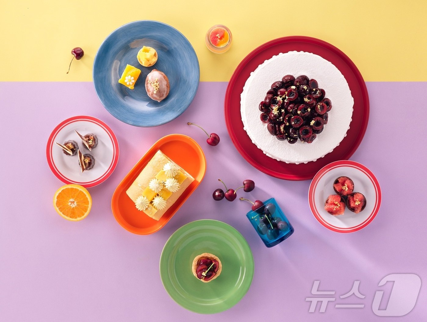 본문 이미지 - 서울드래곤시티의 디저트 뷔페 &#39;트로피컬 시티&#39; 신메뉴.&#40;서울드래곤시티 제공&#41;