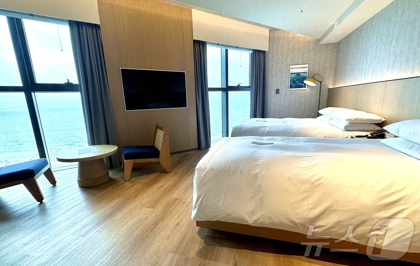 본문 이미지 - 주니어 스위트 온돌룸ⓒ News1 윤슬빈 기자