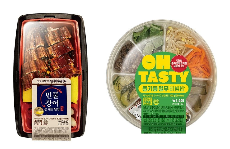 본문 이미지 - 이마트24 민물장어통계란덮밥, 들기름열무비빔밥(이마트24 제공)