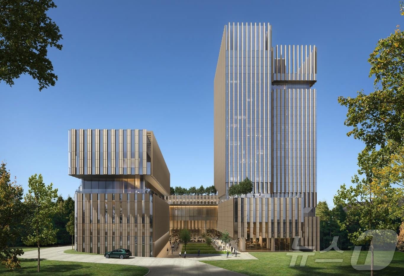 본문 이미지 - 서울 장충동 플래그십 호텔 조감도(파라다이스그룹 제공)