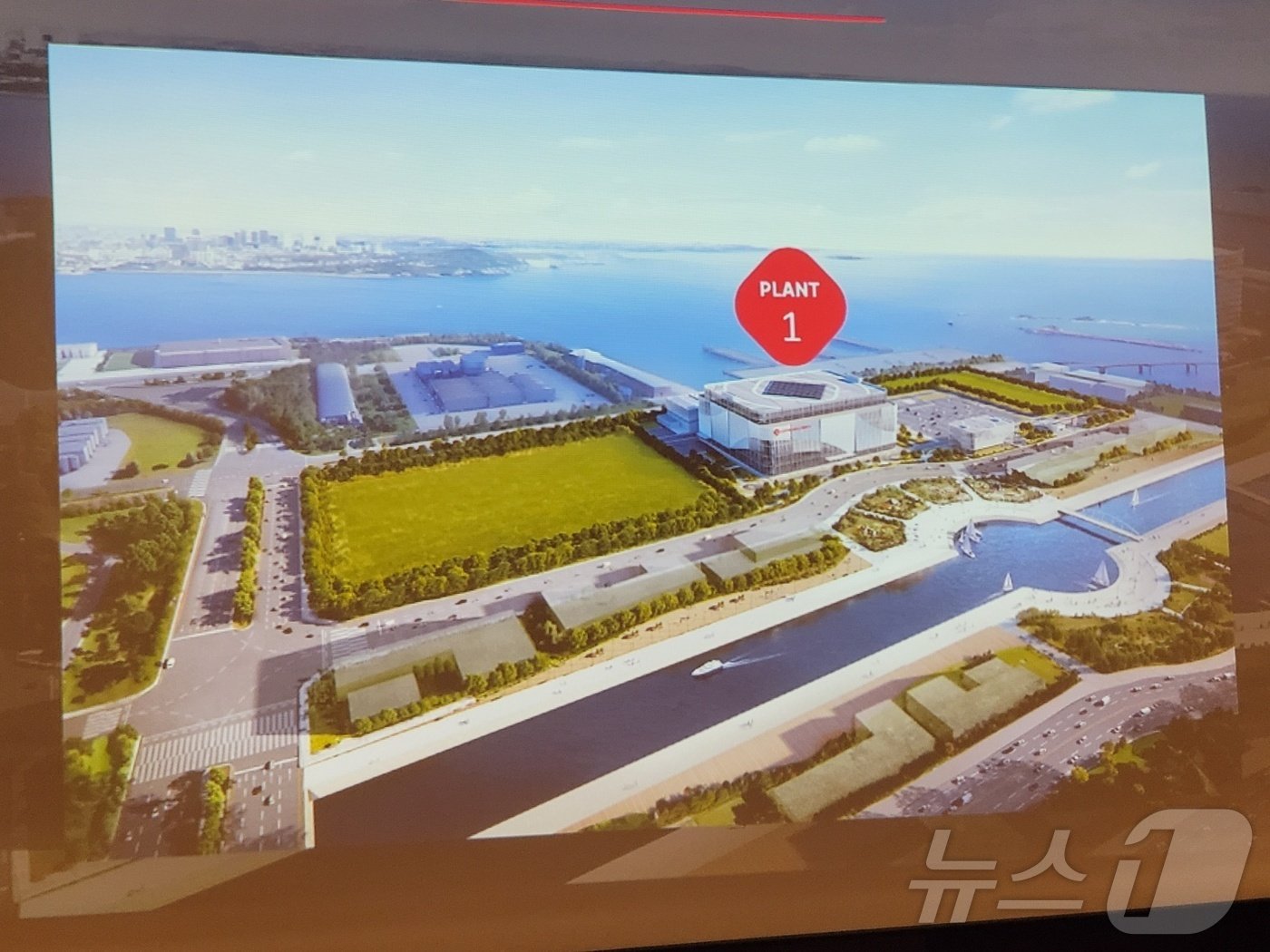 본문 이미지 - 롯데바이오로직스 송도 바이오 캠퍼스에 구축될 1공장 조감도. 2024. 7. 2/뉴스1 ⓒ News1 황진중 기자