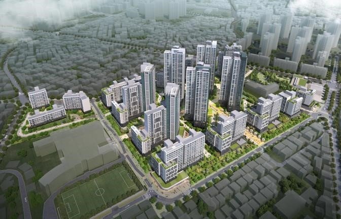 본문 이미지 - 장위10구역 조감도(서울시 제공).