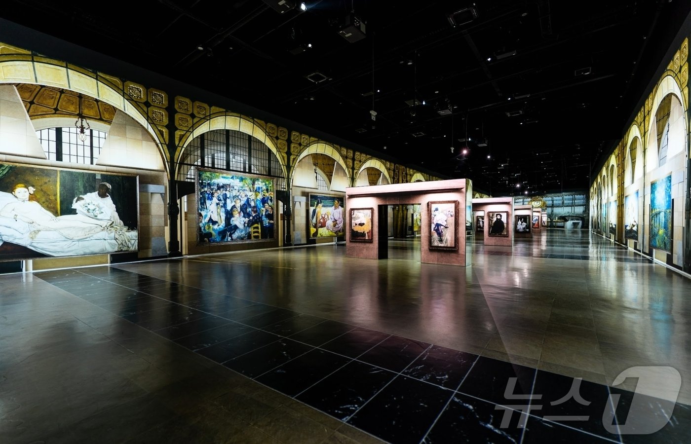 본문 이미지 - 아르떼뮤지엄 부산의 오르세 특별전(아르떼뮤지엄 부산 제공)