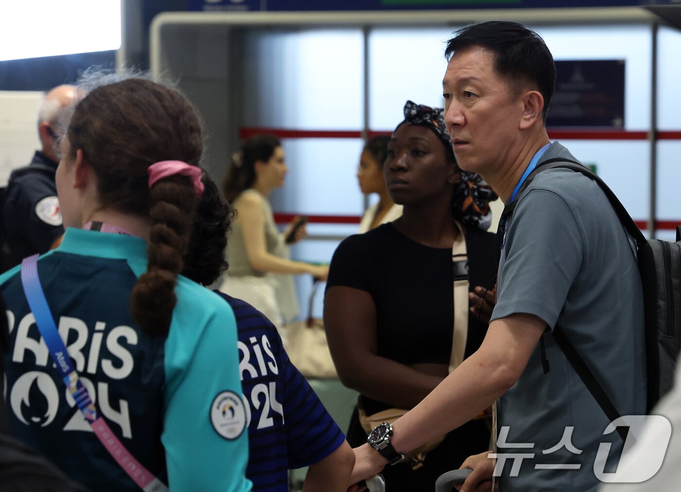 본문 이미지 - 2024 파리 올림픽 당시 박주봉 전 일본 배드민턴 대표팀 감독. 2024.7.21/뉴1 ⓒ News1 박정호 기자