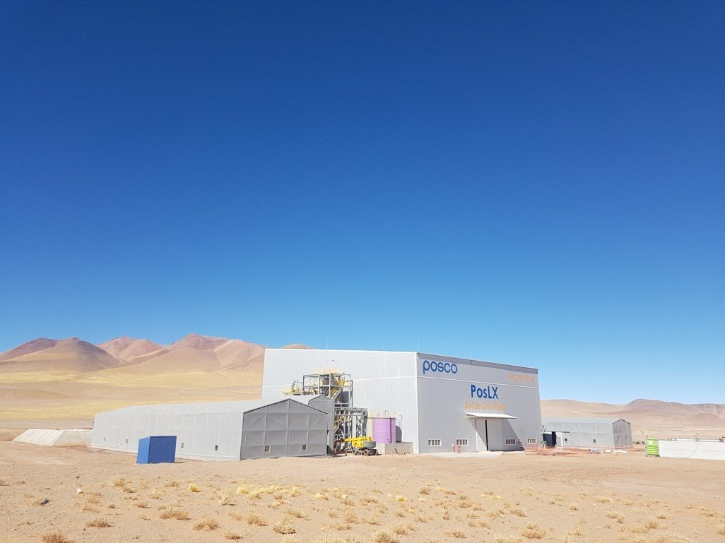 본문 이미지 - 아르헨티나 염수리튬 데모플랜트 전경./포스코이앤씨 제공