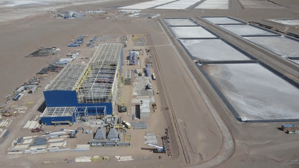 본문 이미지 - 구에메스 하공정 공장 전경./포스코이앤씨 제공