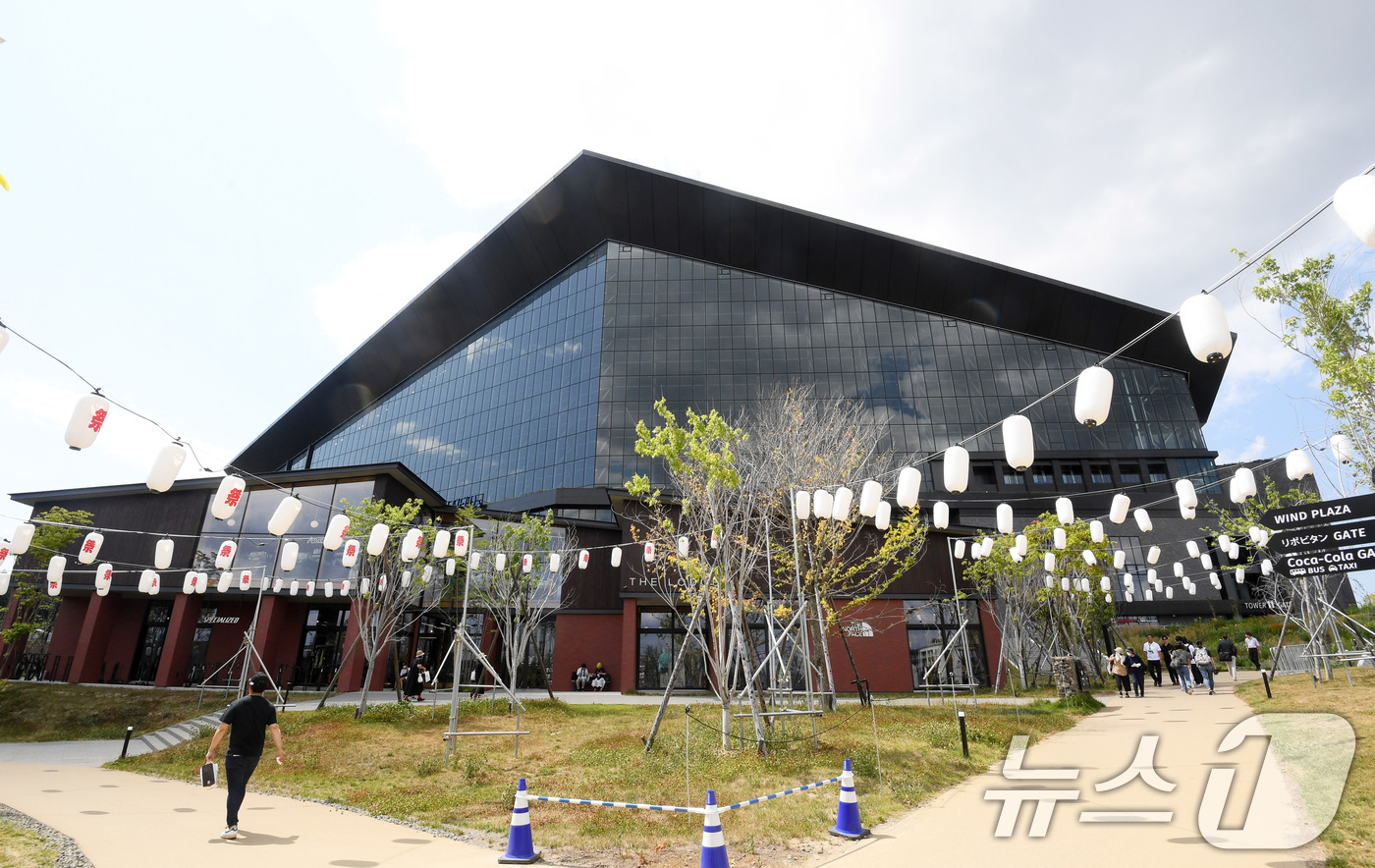 (홋카이도(일본)=뉴스1) 사진공동취재단 = 22일 한일 드림 플레이어즈 게임이 열린 일본 홋카이도 에스콘필드. 2024.7.22/뉴스1