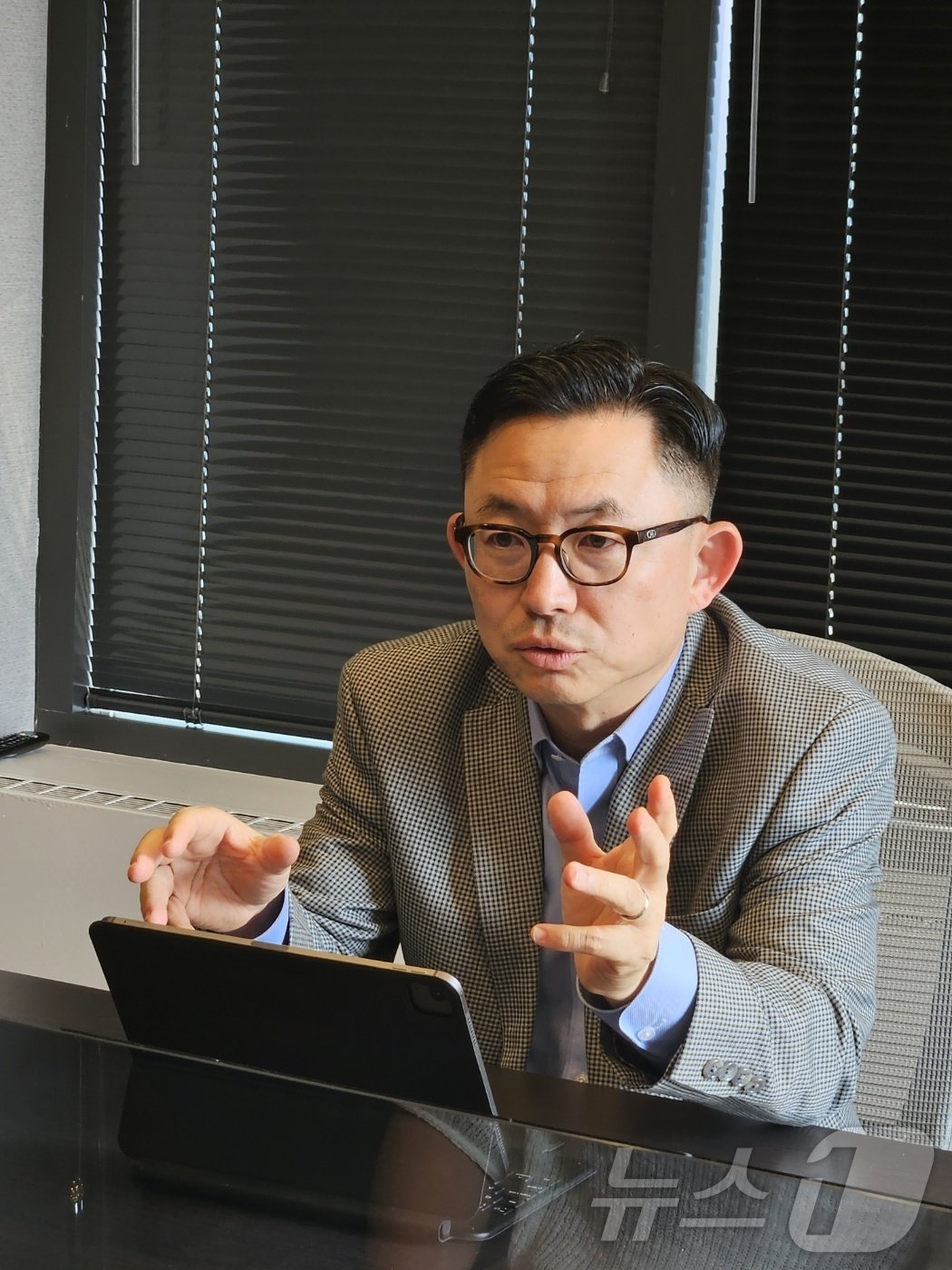 본문 이미지 - 데이비드 김(David Kim) SK 에코플랜트 아메리카스 법인장. 2024.7.16/뉴스1 ⓒ News1 한지명 기자