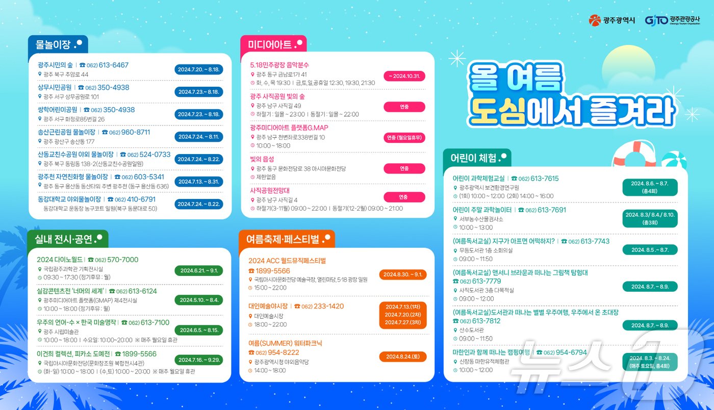본문 이미지 - 광주 도심 여행지.&#40;광주시 제공&#41;/뉴스1 