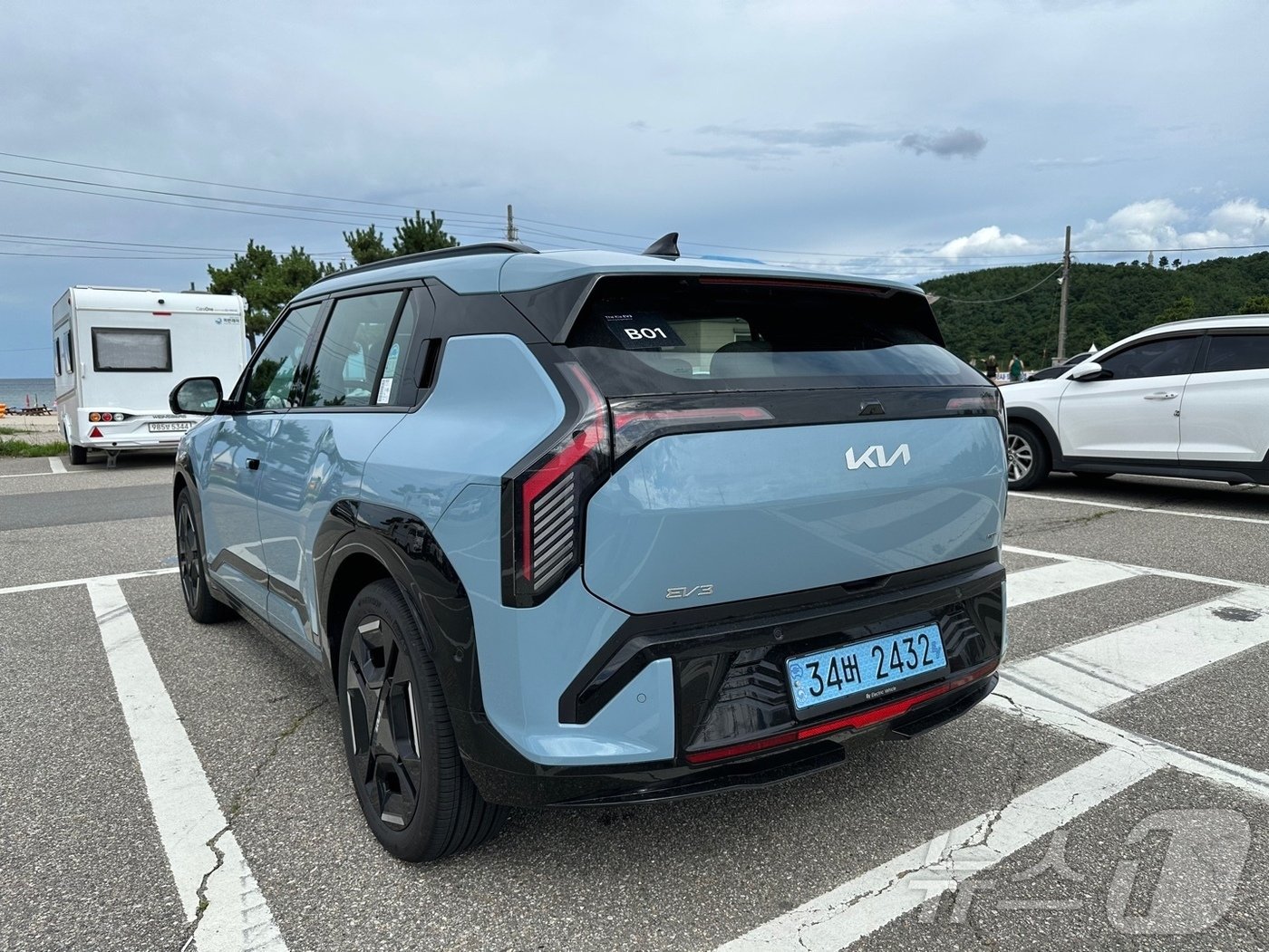 본문 이미지 - EV3 뒷모습.ⓒ 뉴스1 이동희