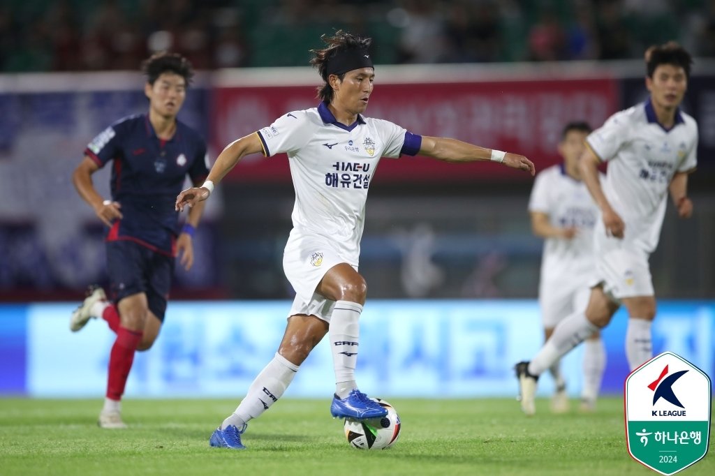 충남아산이 충북청주를 3-0으로 꺾었다.&#40;한국프로축구연맹 제공&#41; 