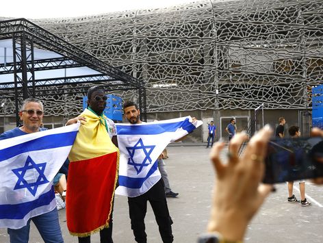 [포토] 이스라엘 첫 올림픽 경기 무사히 마무리