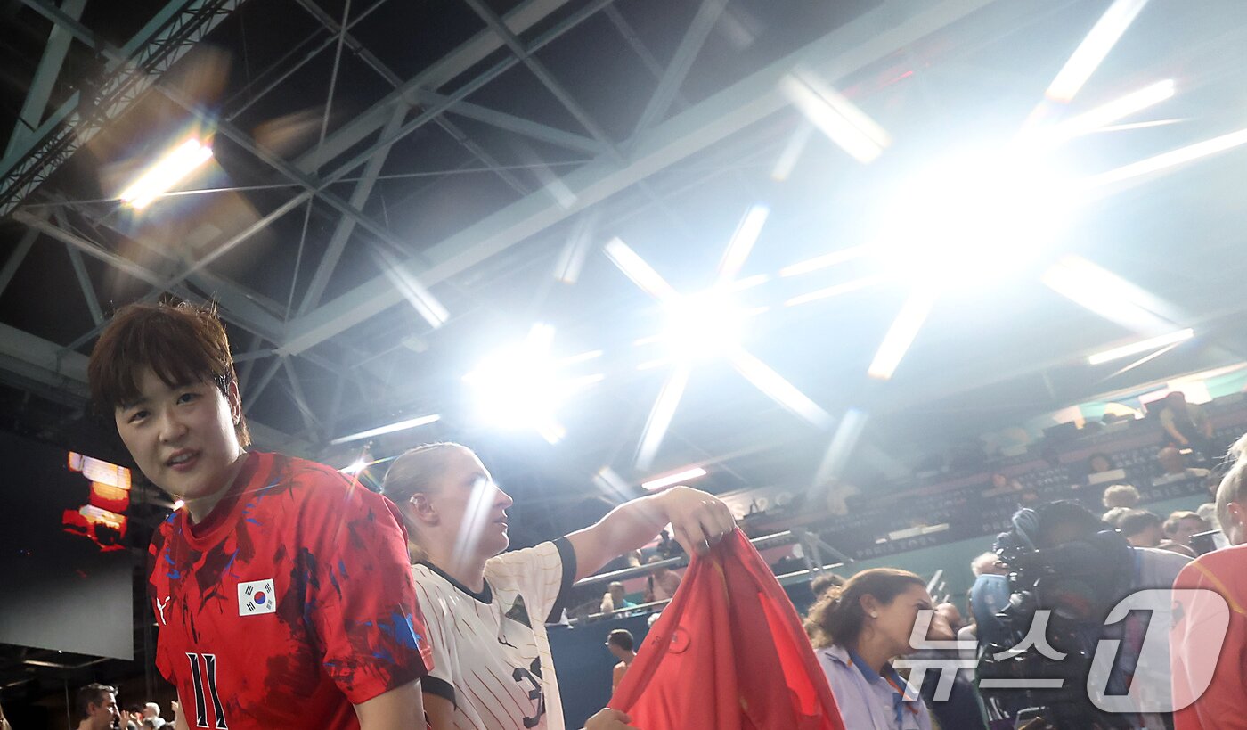 본문 이미지 - 한국 여자 핸드볼의 간판 류은희. 2024.7.26/뉴스1 ⓒ News1 박정호 기자