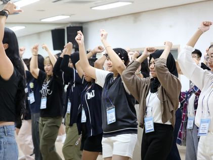 외국인 학생들이 추는 '케이팝 댄스'