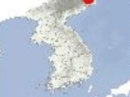 북한 함경도에서 2.9 규모 자연 지진 발생