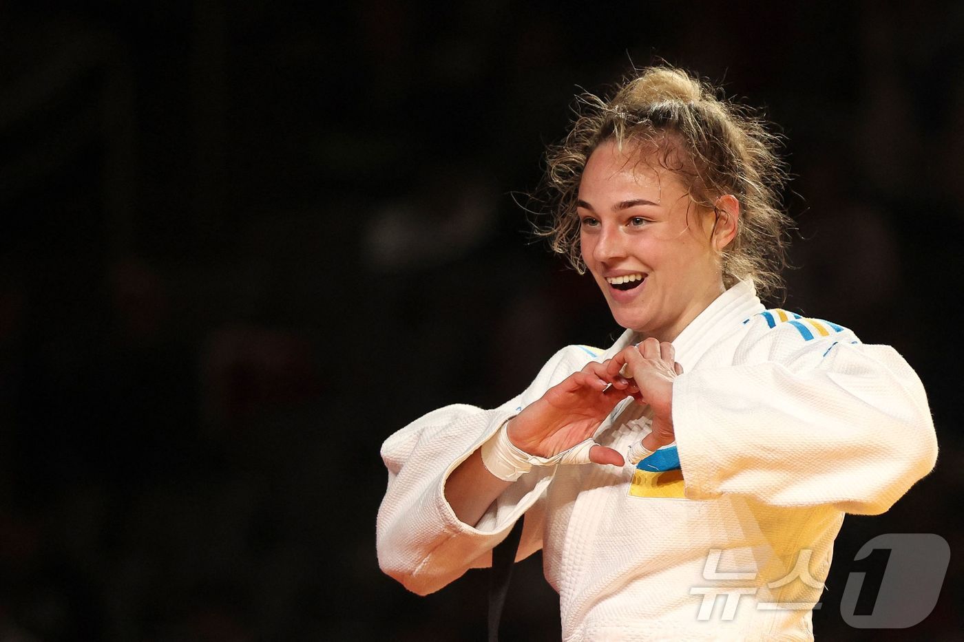 본문 이미지 - 우크라이나 유도 선수 다리아 빌로디드. ⓒ AFP=뉴스1