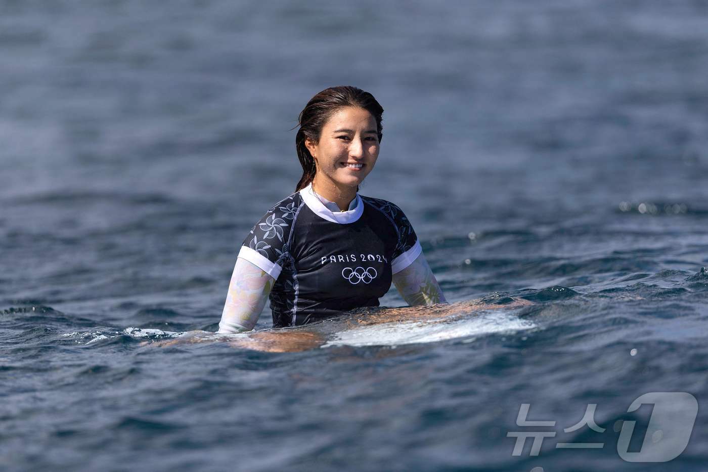 본문 이미지 - 일본의 서핑 선수 마쓰다 시노. ⓒ AFP=뉴스1