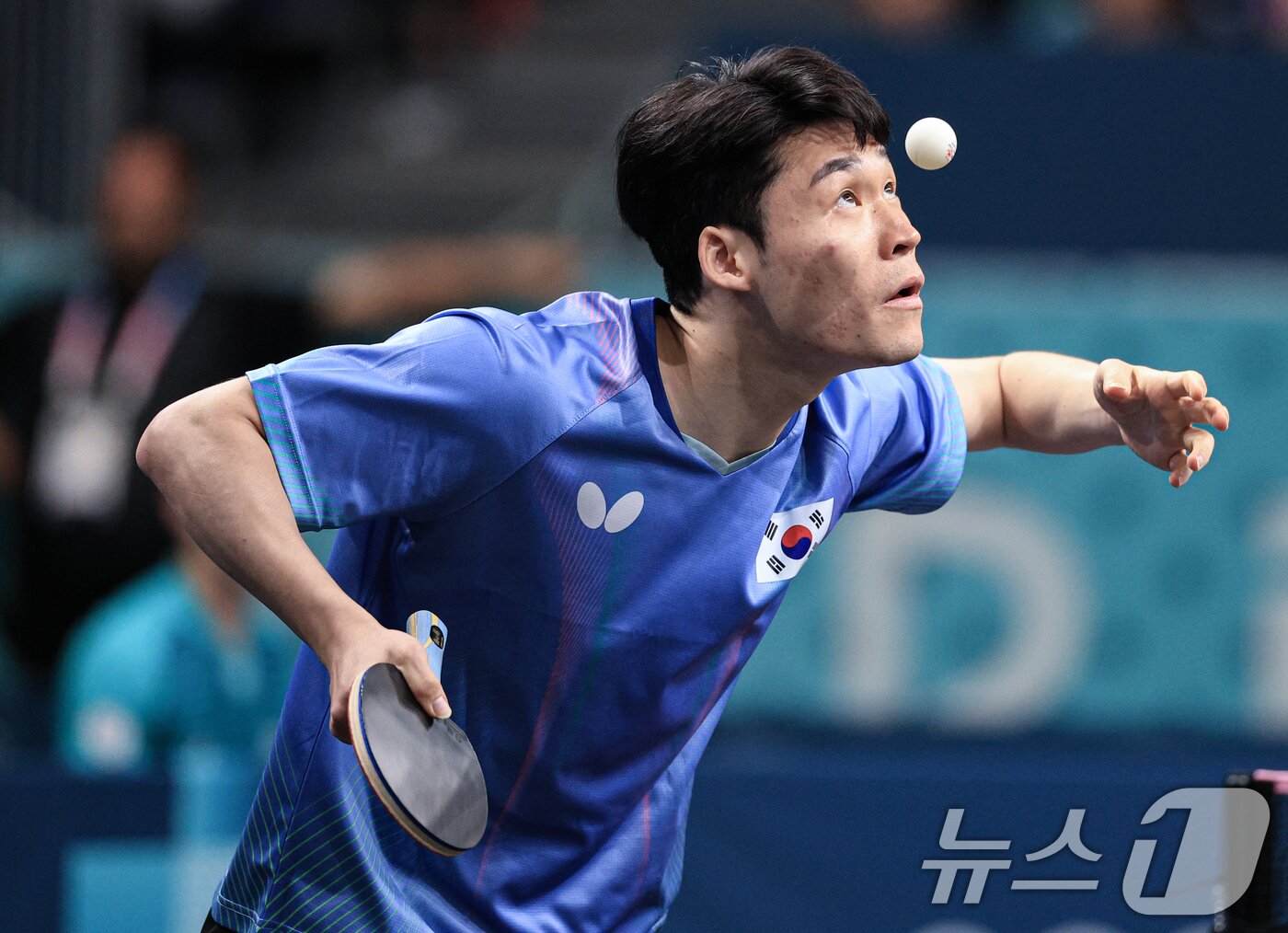 본문 이미지 - 대한민국 탁구 대표팀 장우진 /뉴스1 ⓒ News1 박정호 기자
