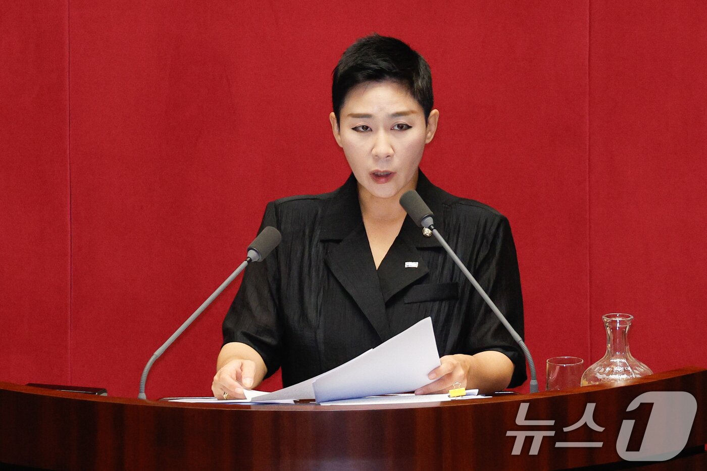 본문 이미지 - 김재원 조국혁신당 의원2024.7.29 ⓒ 뉴스1 안은나 기자