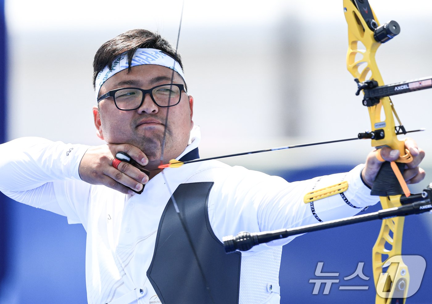 대한민국 양궁대표팀 김우진. 2024.7.29/뉴스1 ⓒ News1 박정호 기자