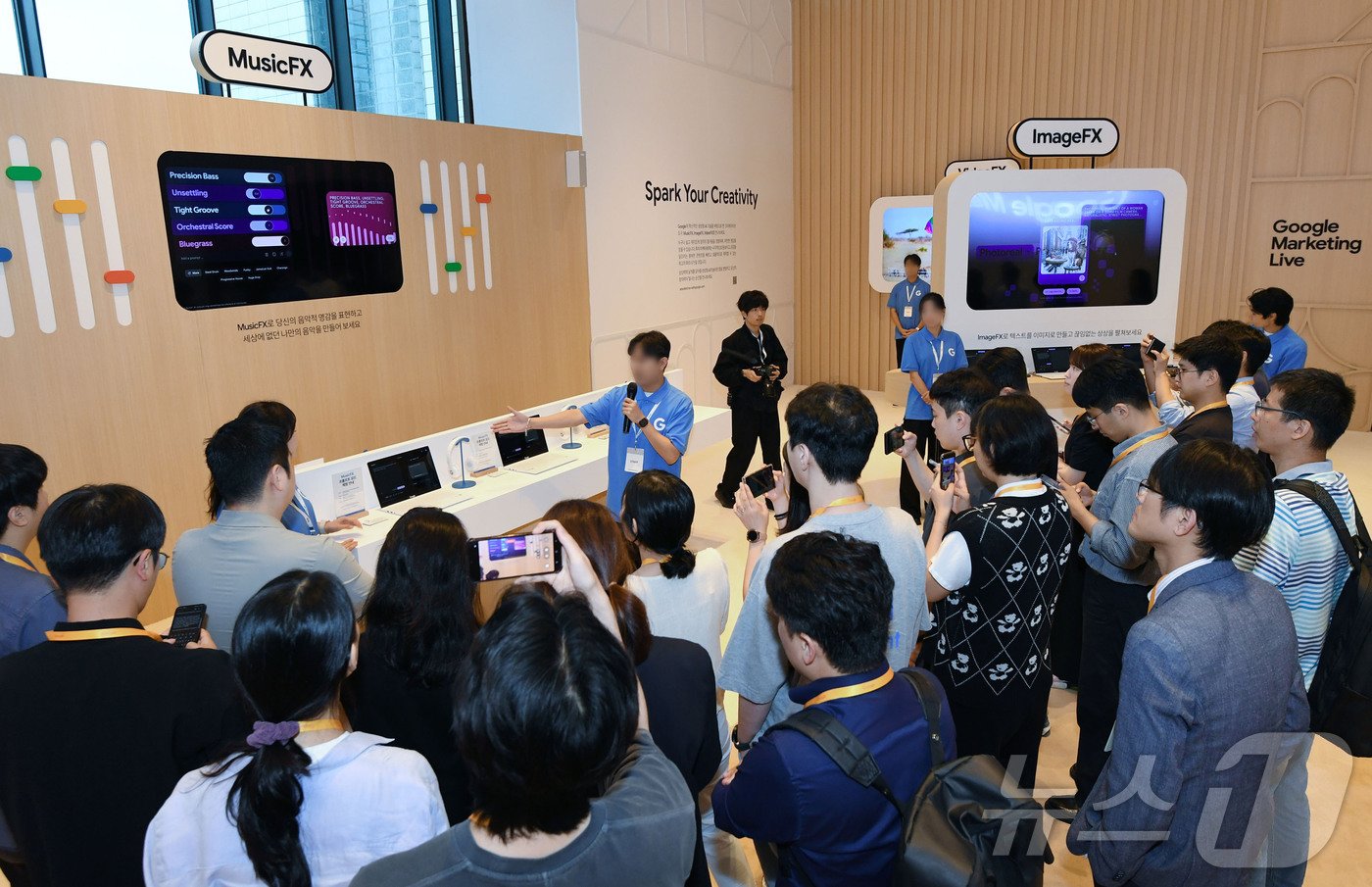 본문 이미지 - 구글 멀티모달 AI 모델 '제미나이' 활용 모델 시연 모습(구글코리아 제공)