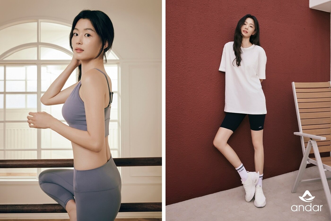 본문 이미지 - 전지현/사진=안다르 제공