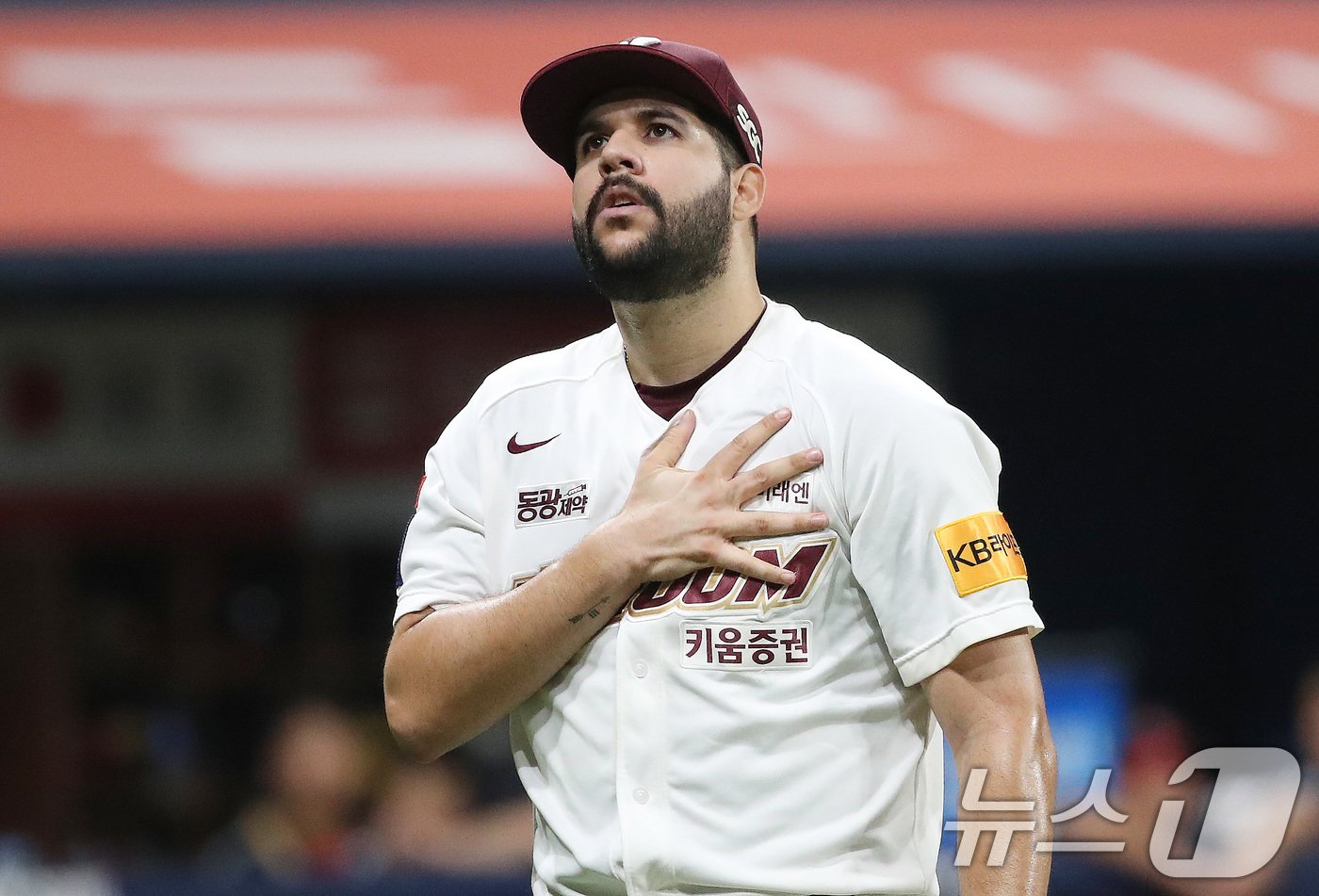 본문 이미지 - 지난해 키움 히어로즈에서 뛰었던 엔마누엘 데 헤이수스. /뉴스1 DB ⓒ News1 임세영 기자