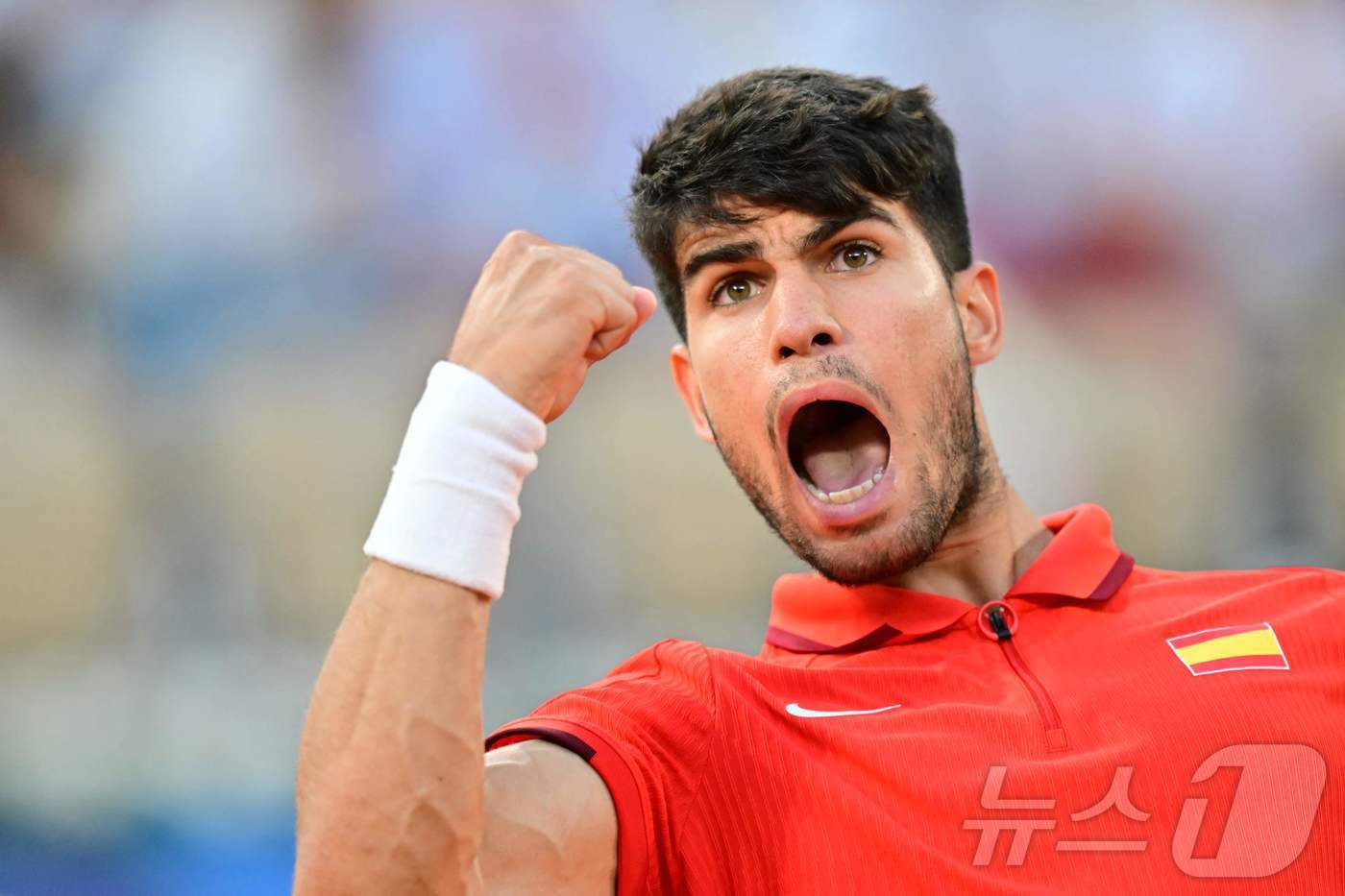 본문 이미지 - 스페인의 카를로 알카라스.  ⓒ AFP=뉴스1