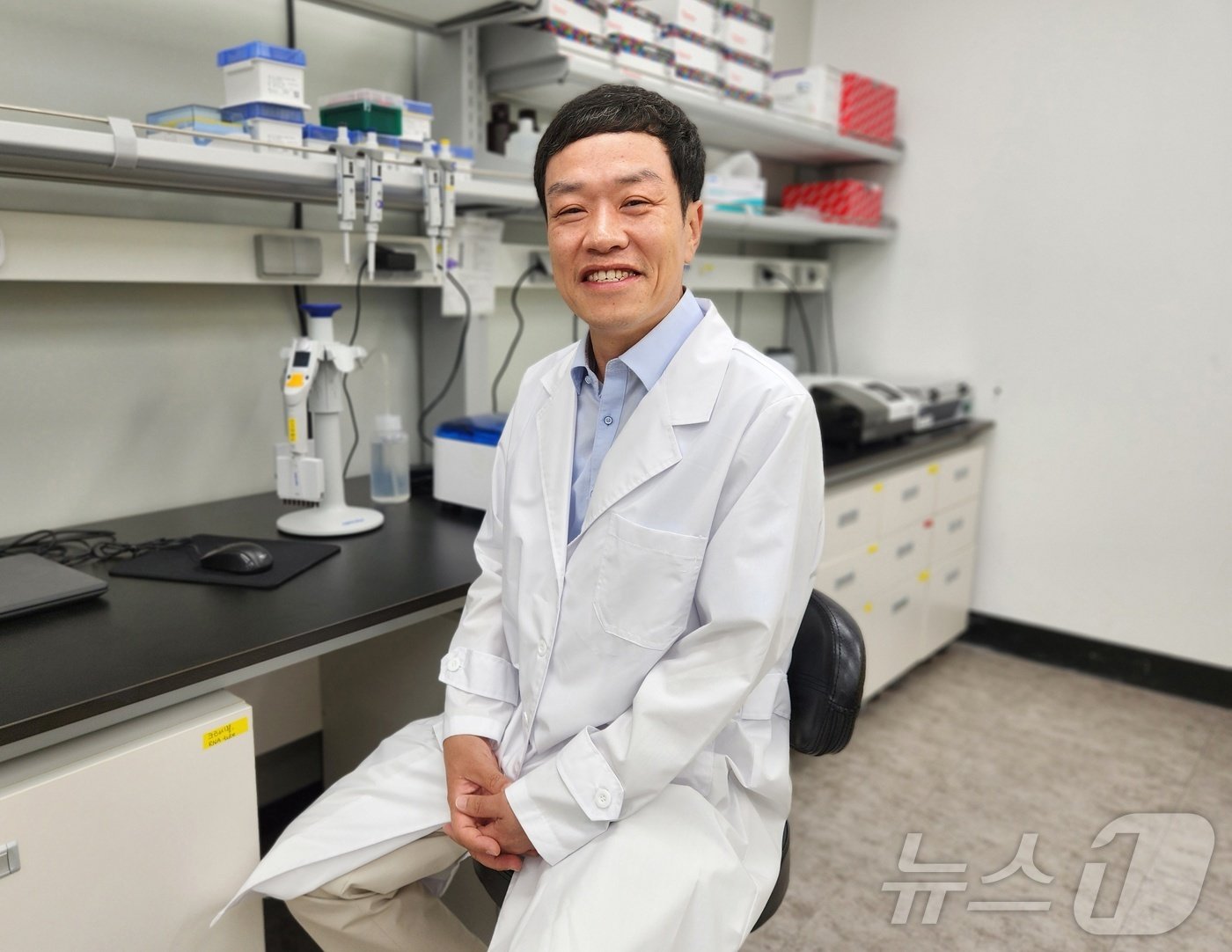 본문 이미지 - 김기현 국립축산과학원 농업연구사는 국내 사료산업 및 기술 발전의 중추적 역할을 하고 있는 반려동물 영양 전문가다. ⓒ 뉴스1 한송아 기자