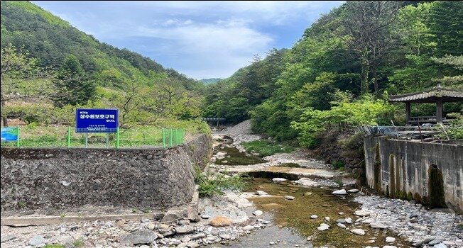 본문 이미지 - 강원 삼척 도계읍 산기리 산기댐 건설 예정지.&#40;삼척시 제공&#41; 2024.7.30/뉴스1