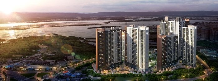 본문 이미지 - 강원도 춘천 춘천레이크시티아이파크 조감도.(HDC현대산업개발 제공)