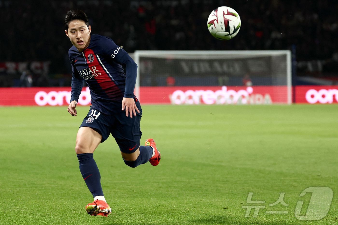 본문 이미지 - PSG에서 활약 중인 국가대표 미드필더 이강인. ⓒ AFP=뉴스1