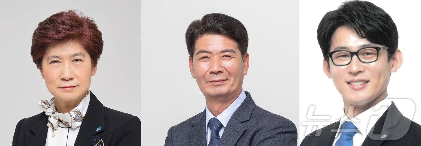 본문 이미지 - 제9대 고창군의회 후반기 상임위원장, 왼쪽부터 이선덕 운영위원장, 박성만 자치행정위원장, 임종훈 산업건설위원장(뉴스1/DB) 