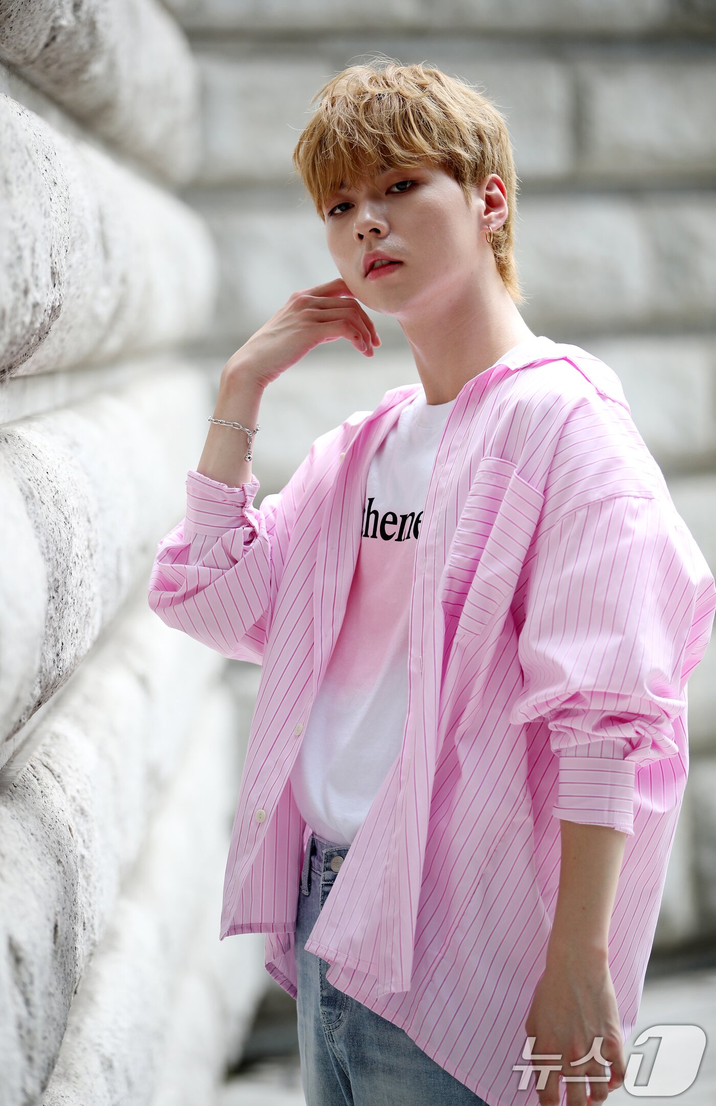 본문 이미지 - 6인조 보이그룹 웨이커 리오 / 뉴스1 ⓒ News1 오대일 기자