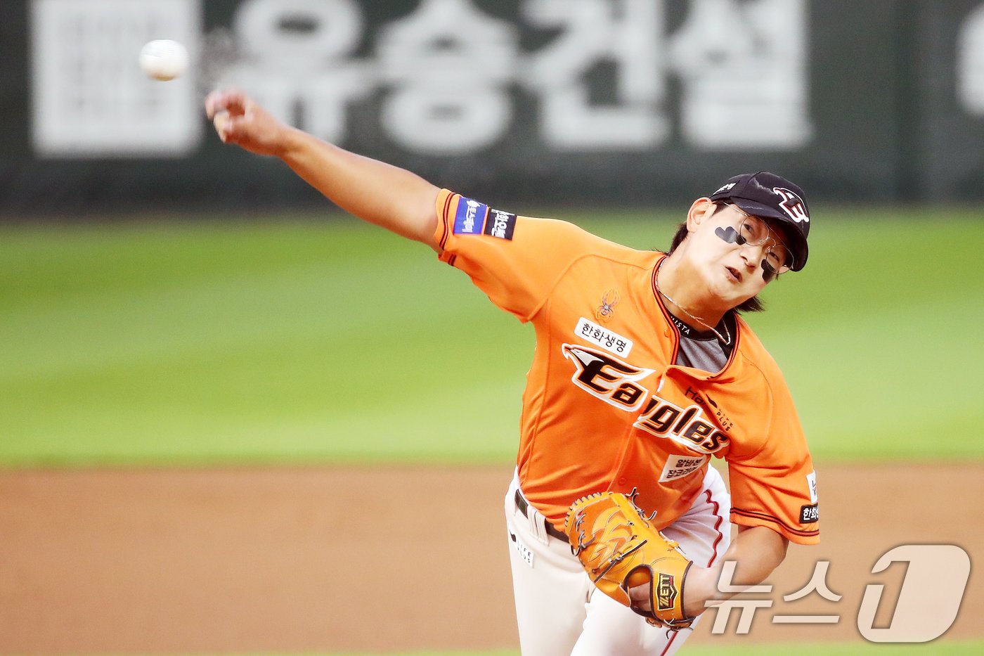 5일 오후 인천시 SSG랜더스필드에서 열린 프로야구 ‘KBO 올스타 프라이데이’ 퓨처스 올스타전 북부리그와 남부리그의 경기에서 북부 김서현이 6회말 역투하고 있다. 2024.7.5/뉴스1 ⓒ News1 이승배 기자