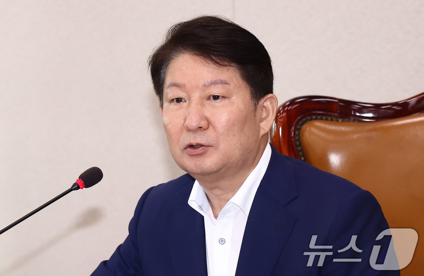 본문 이미지 - 국민의힘 소속 권영진 국토교통위원회 국토법안심사소위원장. 2024.8.1/뉴스1 ⓒ News1 김민지 기자