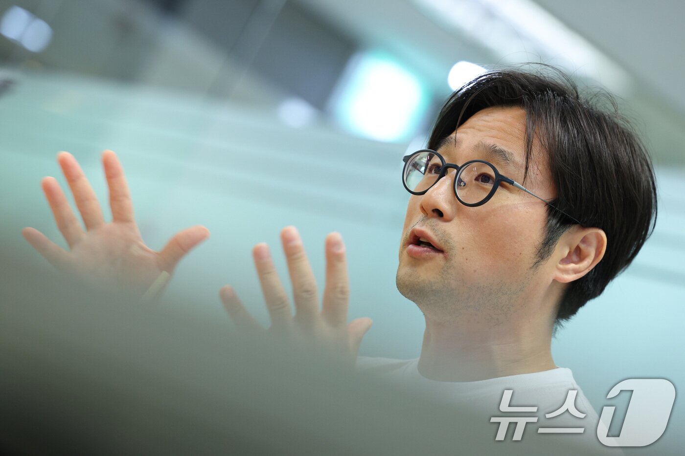 본문 이미지 - 공경록 K2G펀드 대표파트너가 1일 서울 종로구 뉴스1에서 인터뷰를 하고 있다. 2024.8.1/뉴스1 ⓒ News1 신웅수 기자