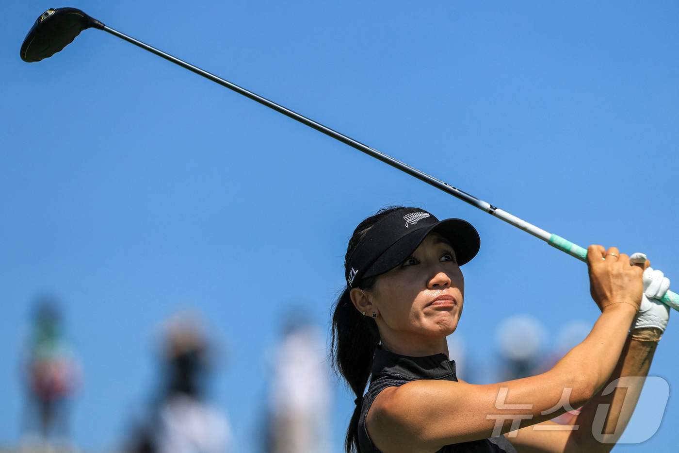 본문 이미지 - 2024 파리 올림픽 여자 골프 금메달리스트 리디아 고. ⓒ AFP=뉴스1