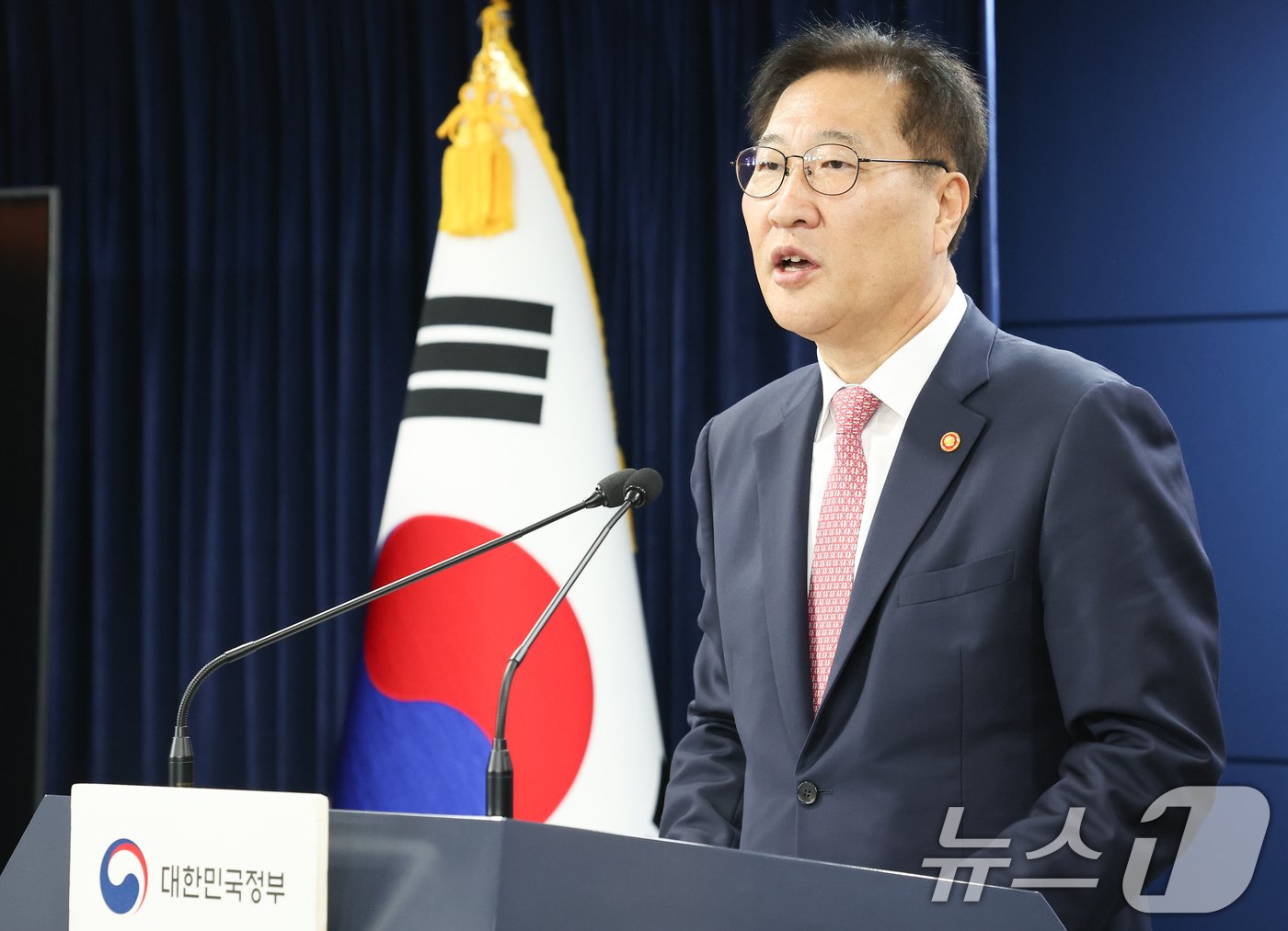 본문 이미지 - 박성재 법무부 장관이 13일 서울 종로구 정부서울청사에서 '2024년 광복절 특별사면' 브리핑을 하고 있다. 2024.8.13/뉴스1 ⓒ News1 허경 기자