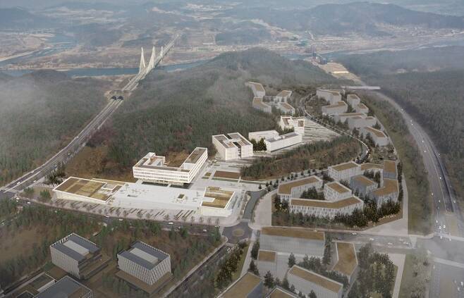 본문 이미지 - 세종 공동캠퍼스 조감도. (행복도시건설청 제공) /뉴스1