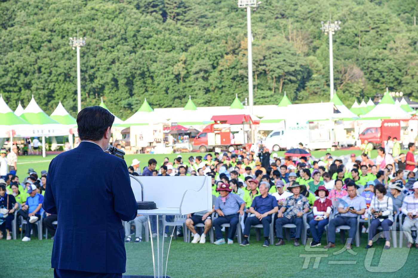 본문 이미지 - 제13회 둔내고랭지토마토 축제 폐회식.(횡성군 제공)/뉴스1