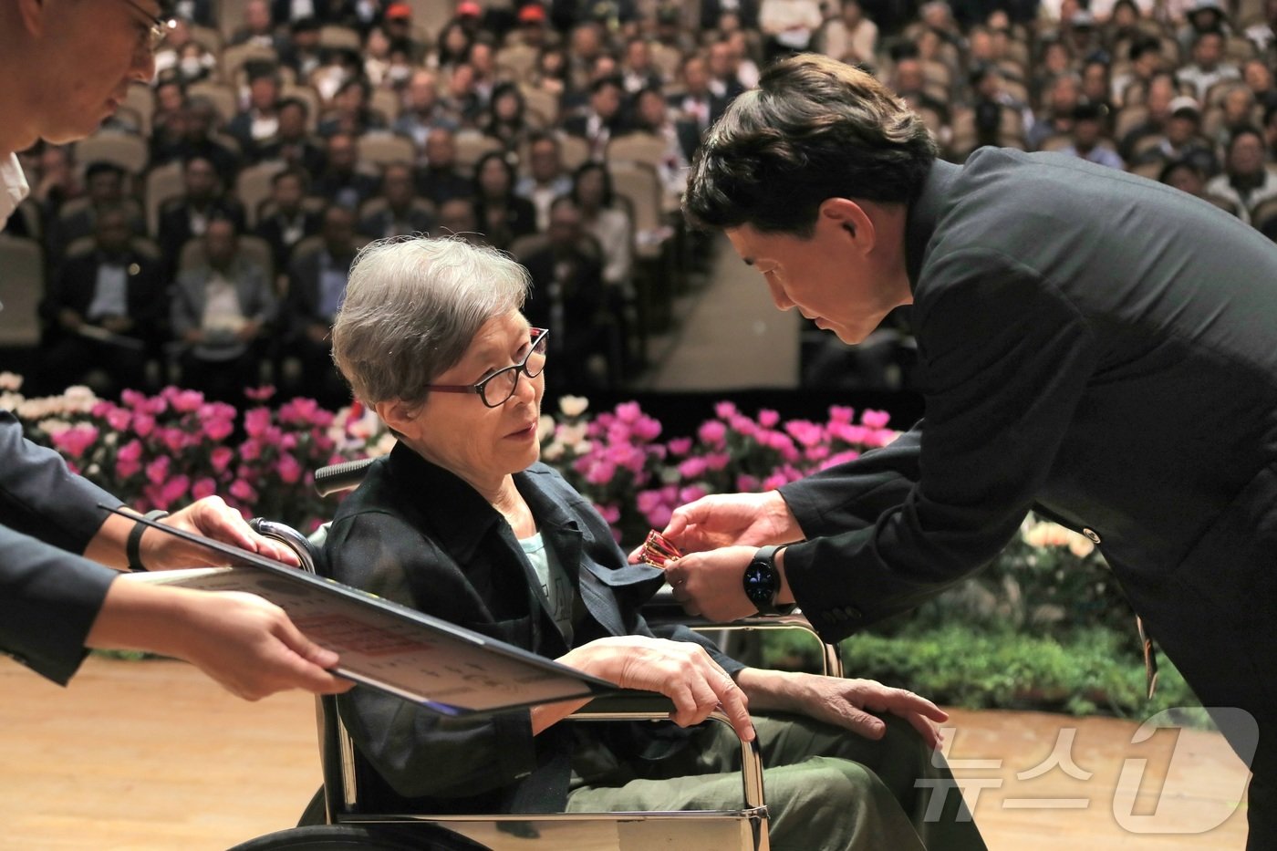본문 이미지 - 제79주년 광복절 경축식.(강원특별자치도 제공)/뉴스1