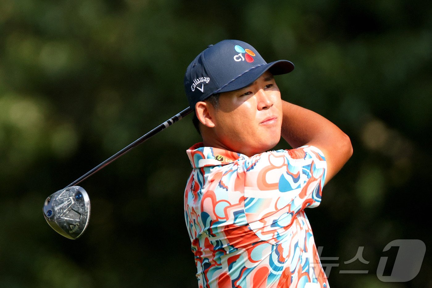 미국프로골프&#40;PGA&#41; 투어의 김시우. ⓒ AFP=뉴스1